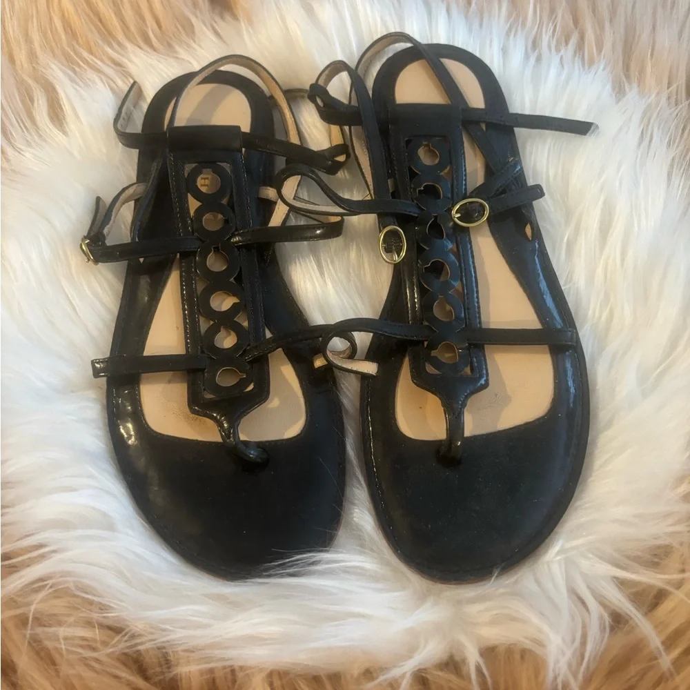 BLACK COACH AVIATORS, SIZE 6. - Picture 3 of 6